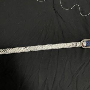 WHBM Reversible Snake Print Belt